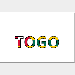 Drapeau Togo Posters and Art